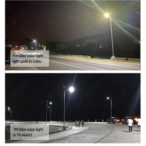Power Solar Street <b>Light</b> Outdoor 30W 60W 80W 100W 120W 150W New Design All in One Solar <b>LED</b> Street <b>Light</b> for Area Lighting - Product Image 4