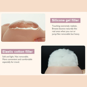 Eta Plump Artificial Silicon <b>Breasts</b> <b>Plate</b> Women Fake <b>Breast</b> Wearable Boobs Male to Female Crossdresser Shemale - Product Image 4