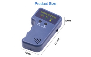 ABS Material Handheld Rfid Copier ID Keycard Cloner Writer 125khz RFID <strong>Duplicator</strong> for Access <strong>Control</strong> - Product Image 6