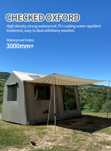 Camping familial de luxe, imperméable et coupe-vent, 2 chambres, grand hôtel, villas, tente de camping portable - Product Image 3