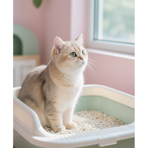 Arena para gatos de tofu de carbono ecológica de 1,5mm Biodegradable y desechable Hecho con arena de maíz de soja - Product Image 1