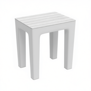 Tabouret Woody Noir 38x29x41.5 Cm Siège de Jardin Extérieur - Product Image 2
