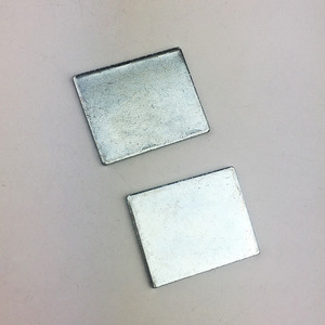 Metal Stamping Parts Square Tinplate Weight <b>Blocks</b> For Beauty Instruments Copper Plated Galvanized Gasket Hardware - Product Image 2
