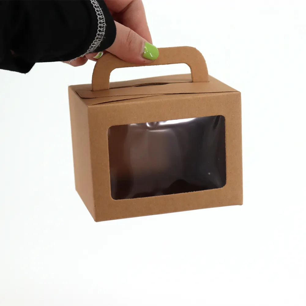 صناديق هدايا ورقية مطبوعة مميزة قابلة لإعادة التدوير, صناديق هدايا لتغليف الطعام والفاكهة الجافة والجوز والفاكهة الجافة ، صندوق معجنات للتعبئة
