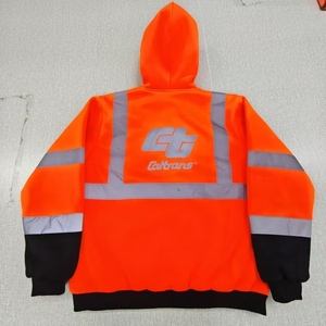 Survêtement <span class=keywords><strong>en</strong></span> polaire technique coupe étroite de style vintage pour hommes, jogging d'hiver avec logo personnalisé, veste réfléchissante - Product Image 3