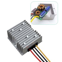 Convertisseur de puissance étanche DC 24V 36V 48V 60V vers DC 12V, module abaisseur de tension, adaptateur secteur pour voiture, camion, système solaire