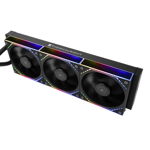 Refroidisseur de processeur Thermalright Frozen 360 BLACK avec trois ventilateurs PWM à 2000 tr/min pour LGA1700 AM5, doté d'une éclairage miroir immersif - Product Image 3