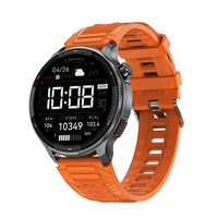 Reloj Inteligente con Pantalla IPS, Linterna de Acero, Llamadas, GPS, Altímetro, Presión Barométrica, Brújula, para Exteriores, Responde Llamadas, 3 ATM