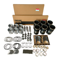 Pièces détachées de moteur de machines de construction en gros : Kit de piston avec clips de axe de piston 3917707 pour Cummins 6CT