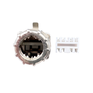 Connettori di Terminazione Ethernet Schermati Riutilizzabili Senza Attrezzi 23AWG per Cavo SFTP UTP, Connettore di Rete CAT7 RJ45 con Schermatura in Lega - Product Image 4