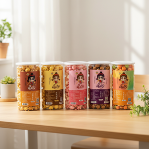Popcorn au caramel 150g prêt à manger, <span class=keywords><strong>sans</strong></span> OGM et <span class=keywords><strong>sans</strong></span> <span class=keywords><strong>gluten</strong></span>, popcorn instantané pour le Super Bowl - Product Image 2