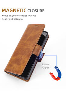 Anti Shock Anti-Fall Back Cover para <span class=keywords><strong>Samsung</strong></span> Z Fold 7 Flip PU Leather Card Slots Phone Cover - Product Image 5