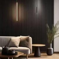 Panneau mural acoustique de luxe en PS pour la maison, le bureau, les espaces de coworking, les bibliothèques et les salles de lecture – Amélioration du silence