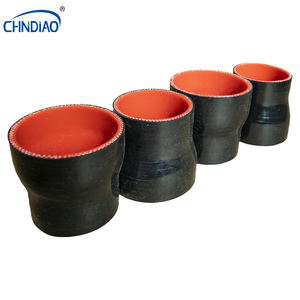 4-ply Turbo Intercooler 57mm 60mm <span class=keywords><strong>Air</strong></span> Intake Engine Reducer Tube Radiator Car Silicone Hose - Product Image 3