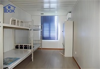 Cabines portables, camp de travail temporaire à distance, maison modulaire en conteneur, hébergement pour camp de raffinerie, pour travaux d'ingénierie civile