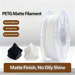 Filamento PETG Mate para Impresión 3D, 1 kg, Ideal para Principiantes, Sin Líneas de Capa, para Bambu Lab Creality FDM 1.75 mm - Product Image 2