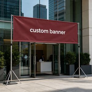 Bandera Decorativa de Pared Ecológica de Alta Calidad Personalizada con Impresión Digital - Product Image 1