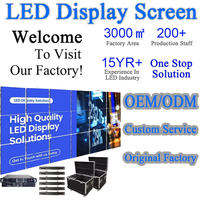 Dev Ekran Led Video Paneli P3.91 500*500mm Konser Sahnesi Reklam Kiralama Açık Hava Led Ekran