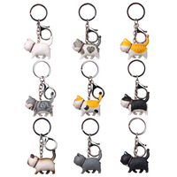 Porte-clés pendentif chat 2022, cadeau pour couple, accessoires
