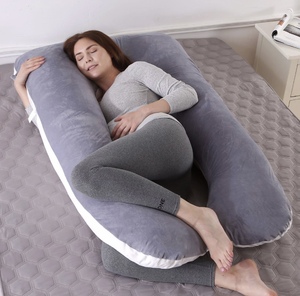 I fornitori della cina personalizzano il grande cuscino a forma di U le donne in <span class=keywords><strong>gravidanza</strong></span> usano il cuscino per il corpo degli adulti - Product Image 4