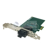 Carte LAN à fibre optique monomode Gimbo LC100-SC 100M SC, qualité industrielle, commutateur Ethernet PCI/PCI-E, Plug and Play, Windows/Linux