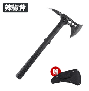 Rìu đa năng thép Damascus lưỡi kép, cấp công nghiệp, cán nhôm, dùng cho săn bắn và cắm trại - Product Image 4