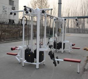 S & H 8 estaciones multifuncionales con 8x80kg pilas de peso EQUIPO DE Fitness 8 personas soporte gimnasio entrenamiento EQUIPO DE Fitness - Product Image 2