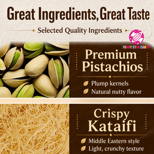 Chocolate Dulce <span class=keywords><strong>de</strong></span> Dubái Hecho a Mano con Relleno Crujiente <span class=keywords><strong>de</strong></span> Pistachos Picados, Snack <span class=keywords><strong>de</strong></span> Gran Venta - Product Image 3