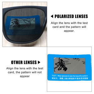 نظارات شمسية مستقطبة لصيد الأسماك للرجال الذين يقودون الجولف والجري مربعًا بتصميم مصمم للحماية من الأشعّة الفوق بوكي - Product Image 5