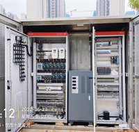 Gabinete de Energía GGD de Bajo Voltaje Personalizable, Panel de Control Industrial, Gabinete de Control PLC para Ingeniería de Construcción en Exteriores