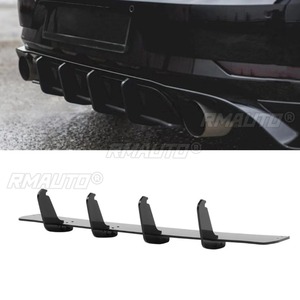 ชุดแต่งกันชนหลังสำหรับ Volkswagen Golf 7/7.5 GTI TCR สีดำเงา สไตล์สปอร์ต พร้อมดิฟฟิวเซอร์กันชนหลัง อุปกรณ์ตกแต่งรถยนต์ - Product Image 1
