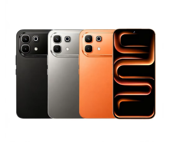 Note60 Pro 5G Smartphone Dual SIM 48MP Rear Camera Black Grey Orange Colors