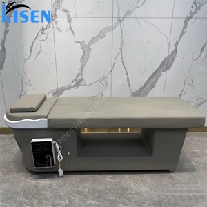KISEN Mobilier de Salon Professionnel : Station de Spa Capillaire avec Équipement de Massage, Table de Lavage et Bac à Shampooing Intégré - Product Image 3