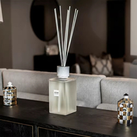 AIKUN Ensemble diffuseur de parfum en roseaux de luxe, impression de logo personnalisée, cadeau, fabrication OEM directe d'usine, échantillon en 1 jour, vente en gros