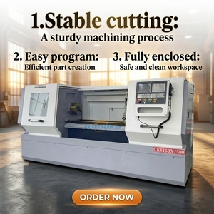 CK6150 1500mm chino CE pequeña máquina de torno CNC Horizontal de sobremesa - Product Image 3