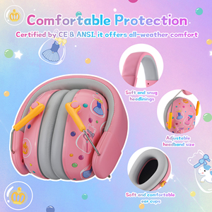 Protège-oreilles <span class=keywords><strong>pour</strong></span> enfants, réduction du <span class=keywords><strong>bruit</strong></span>, protection auditive <span class=keywords><strong>pour</strong></span> enfants, protection auditive <span class=keywords><strong>de</strong></span> sécurité <span class=keywords><strong>pour</strong></span> <span class=keywords><strong>dormir</strong></span>, étudier, feux d'artifice, écouteurs <span class=keywords><strong>pour</strong></span> tout-petits - Product Image 3