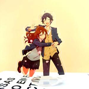 Horimiya Acrylic Standee Hori <strong>Miyamura</strong> Anime Character Display Clear Acrylic Desk Decor Romance Anime Collectible - Product Image 3