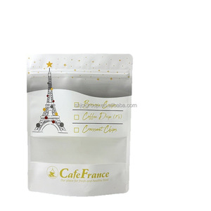 Cửa Sổ giấy kraft đứng lên túi trái cây sấy khô trái cây trà Snack bao bì Ziplock Mylar túi với thiết kế tùy chỉnh in ấn - Product Image 2