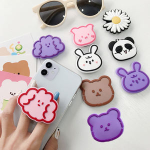 Заводская цена, индивидуальный держатель для телефона из ПВХ, симпатичный Griptok <span class=keywords><strong>DIY</strong></span>, силиконовый держатель для телефона с вашим логотипом - Product Image 4