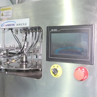 Machine de remplissage et de capsulage de sachets pour shampoing, lessive, détergent, crème, jus liquide