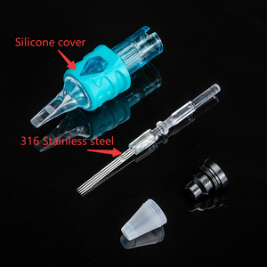 Fabriek Directe Levering Hoge Kwaliteit Wegwerp Roestvrij 20 Stks/doos Tattoo Naalden Cartridge Voor Body Art & Wenkbrauw Toepassing - Product Image 3