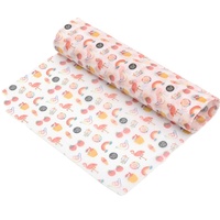 Papier de soie personnalisé avec nom de marque imprimé pour l'emballage de vêtements, papier d'emballage personnalisé