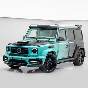 ชุดแต่งตัวถังรถยนต์ Mercedes G-Class W464 รุ่น P920 คาร์บอนไฟเบอร์ สไตล์ MSY กันชน สเกิร์ตข้าง ดิฟฟิวเซอร์ สปอยเลอร์ ฝากระโปรง ซุ้มล้อ กันชน - Product Image 5