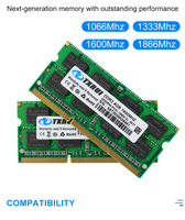 RAM OEM d'Usine 2Go 4Go 8Go 16Go 32Go DDR3 DDR4 pour Ordinateur Portable