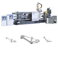 Machine de moulage sous pression à chambre froide de haute précision avec PLC et moteur pour produits en alliage d'aluminium, de magnésium, de zinc et de cuivre