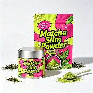 Matcha Slim en Polvo <span class=keywords><strong>de</strong></span> Marca Privada, Bebida <span class=keywords><strong>de</strong></span> Té Verde 100% Natural, Reemplazo <span class=keywords><strong>de</strong></span> Comida para Moldear <span class=keywords><strong>el</strong></span> Cuerpo, Apoyo para <span class=keywords><strong>la</strong></span> Salud Intestinal y <span class=keywords><strong>el</strong></span> Metabolismo - Product Image 1