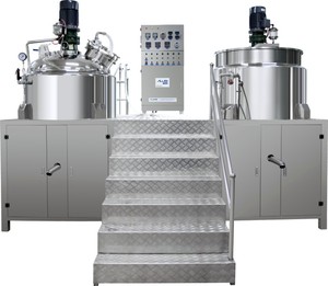 500-1000l Máy nhũ hóa chân không cố định thiết bị trộn Loại Cố Định công nghiệp cho Máy trộn nhũ hóa chân không mỹ phẩm - Product Image 3