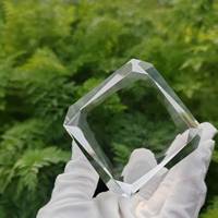 Vente en gros d'usine, blocs vierges personnalisés de différentes tailles, artisanat, cristaux K9 pour machine de gravure laser 3D