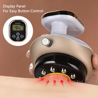 Masseur portatif électrique portatif de Gua Sha de machine de thérapie de ventouses avec la chaleur réglable pour l'usage à la maison et les soins personnels
