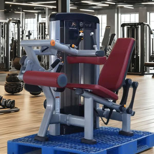 Nouvel Arrivage Appareil 2-en-1 d'extension et de flexion des jambes, Équipement de musculation commercial, Vente en gros usine, À charges guidées, Couleur personnalisée OEM, CE - Product Image 3